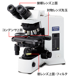 顕微鏡トラブルシューティング | オリンパス ライフサイエンス