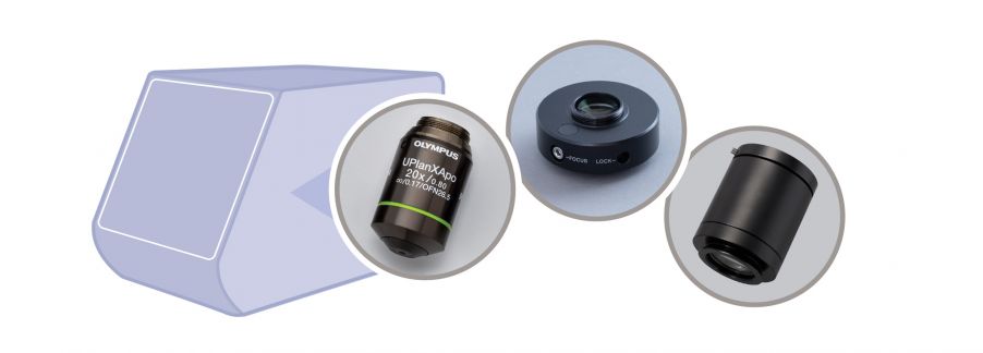 Componentes OEM para un dispositivo compacto de procesamiento de imágenes microscópico